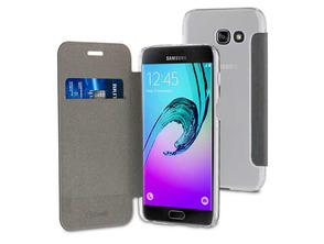Acquista Folio Case Gray with Transparent Back Cover Samsung Galaxy A5 2017 Muvit Folio Case Gray with Transparent Back Cover Samsung Galaxy A5 2017 Muvit