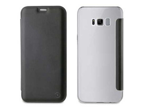 Acquista Folio Case Black with Transparent Back Cover Samsung Galaxy S8 (Plus) Muvit Folio Case Black with Transparent Back Cover Samsung Galaxy S8 (Plus) Muvit