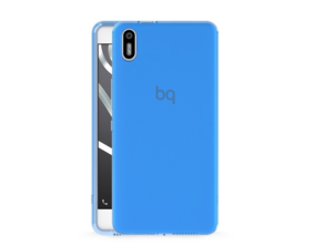 Blue Gummy BQ Aquaris X5 caso