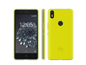 Gummy Cover BQ Aquaris X5 Plus Green Lime