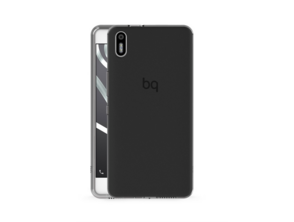 Black Gummy BQ Aquaris X5 Case