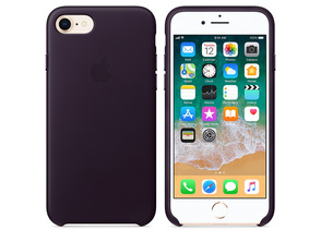 Acquista Custodia in pelle per iPhone 8 / 7 Nero Custodia in pelle per iPhone 8 / 7 Nero