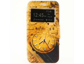 Samsung Book Case J3 2016 Mappa Orologio