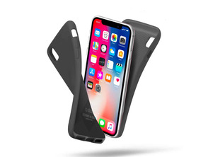 Cover Polo per iPhone X Nero