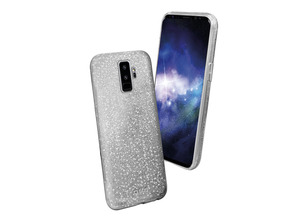 Cover Sparky Glitter per Samsung Galaxy S9+ SBS Argento