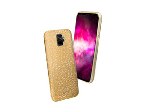 Acquista Cover Sparky Glitter per Samsung Galaxy S9 Oro Cover Sparky Glitter per Samsung Galaxy S9 Oro