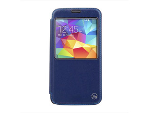 Flip Cover Windowed Samsung Galaxy S5 G900 Nero / Verde