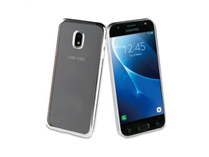 Caso TPU Marco Silver Bling Samsung Galaxy J3 2017 muvit Life