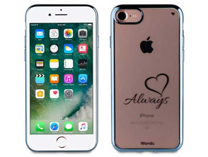 Acquista TPU Transparent Cover Love Always iPhone 7 Words TPU Transparent Cover Love Always iPhone 7 Words