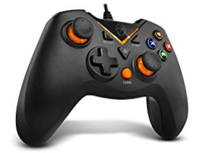 Acquista Gamepad Krom Key PC/PS3 Negro / Naranja Gamepad Krom Key PC/PS3 Negro / Naranja