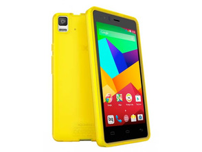 Gummie Case BQ Aquaris E5S/E5 4G Yellow