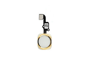 Home Button with PCB Membrane Flex Cable for iPhone 6 Gold