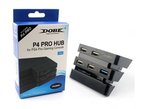 Acquista 2 to 5 port (2.0 3.0) USB HUB Adapter PS4 Pro (Dobe) Nero 2 to 5 port (2.0 3.0) USB HUB Adapter PS4 Pro (Dobe) Nero