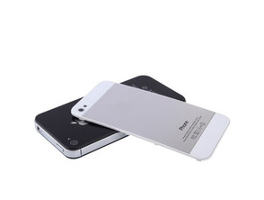 Back cover iPhone 4S  (iPhone 5 style) Bianco