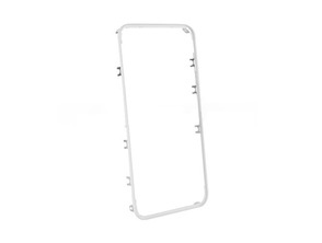 Tagliare telaio di sostituzione per iPhone 4 in bianco