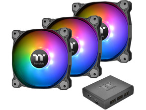 Acquista Kit 3 Ventiladores Thermaltake Puro Plus 14 cm RGB Kit 3 Ventiladores Thermaltake Puro Plus 14 cm RGB
