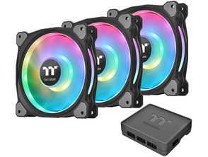 Acquista Kit 3 Ventiladores Thermaltake Riing Duo 14cm RGB Kit 3 Ventiladores Thermaltake Riing Duo 14cm RGB