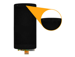 Full Screen Replacement for Nexus 5 Nero