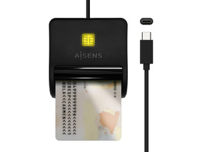 Acquista Lector de DNI - E USB - C Aisens ASCR-SN03C-BK Negro Lector de DNI - E USB - C Aisens ASCR-SN03C-BK Negro