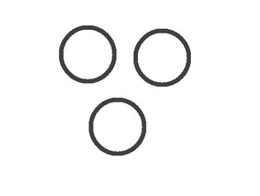 Obiettivo Fotocamera Posteriore  Diffusore - iPhone 11 Pro/11 Pro Max Nero