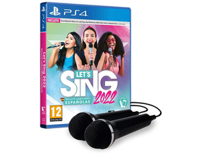 Acquista Let's Sing 2022 + 2 Micrófonos PS4 Let's Sing 2022 + 2 Micrófonos PS4