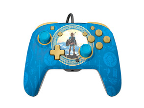 Acquista Mando con Cable PDP Rivincita La Leggenda di Zelda Hyrule Blue Mando con Cable PDP Rivincita La Leggenda di Zelda Hyrule Blue