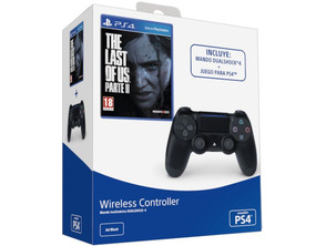 Acquista Mando Dualshock 4 Jet Black + The Last of Us Mando Dualshock 4 Jet Black + The Last of Us