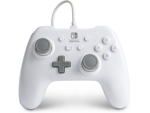 Acquista Mando Power A Wired Controller White Nintendo Switch Mando Power A Wired Controller White Nintendo Switch