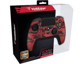 Acquista Mando Voltedge Wireless Controller CX50 Camo Rosso PS4 Mando Voltedge Wireless Controller CX50 Camo Rosso PS4