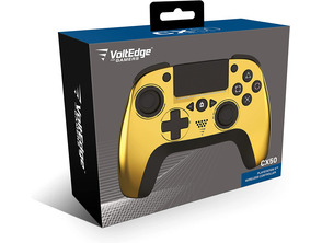 Acquista Mando Voltedge Wireless Controller CX50 Chrome Gold PS4 Mando Voltedge Wireless Controller CX50 Chrome Gold PS4
