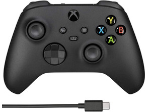 Acquista Mando Wireless Xbox Series Black + Cavo USB Mando Wireless Xbox Series Black + Cavo USB