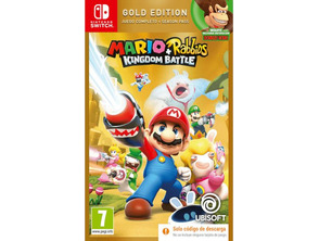Mario + Rabbids Kingdom Battle Gold Edition (Codice in un Box) Switch
