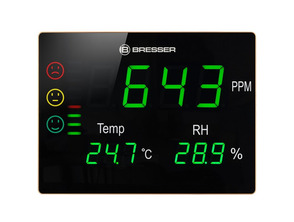Medidor de CO2 Bresser Smile XXL