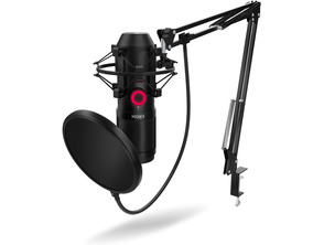 Micrófono con soporte Krom Kapsule