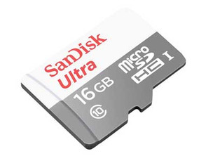Acquista Sandisk Ultra Micro SD HC 16 GB Class 10 Sandisk Ultra Micro SD HC 16 GB Class 10