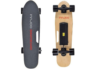 Mini Monopatín Eléctrico Innjoo Electric Small Skate con Control Remoto para Adulto / Niños
