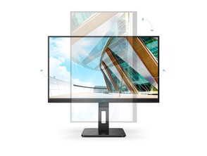 AOC 24P2C 23.8 monitor Multimodal Black FullHD