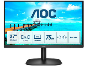 Acquista Monitor AOC 27B2AM 27 " Full HD Multimedia Negro Monitor AOC 27B2AM 27 " Full HD Multimedia Negro
