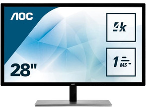 Acquista Monitor AOC U2879VF 28 '' 4K Negro / Plata Monitor AOC U2879VF 28 '' 4K Negro / Plata