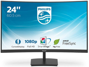 Acquista Monitor Curvo Philips E-Line 241E1SC 23,6 '' FHD Monitor Curvo Philips E-Line 241E1SC 23,6 '' FHD
