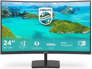 Acquista Monitor Curvo Philips E-Line 241E1SCA 23,6 " Full HD Multimedia Negro Monitor Curvo Philips E-Line 241E1SCA 23,6 " Full HD Multimedia Negro