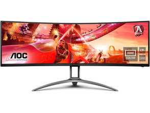 Acquista Monitor Gaming Curvo AOC AGON AG493UCX 49 " DQHD Multimedia Negro Monitor Gaming Curvo AOC AGON AG493UCX 49 " DQHD Multimedia Negro