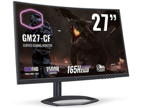 Acquista Monitor Gaming LED 27 '' Cooler Master GM27-CF Curvo Monitor Gaming LED 27 '' Cooler Master GM27-CF Curvo