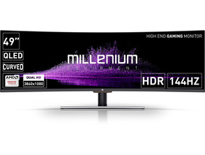 Acquista Monitor Gaming Millenium 49 '' Curvo FHD IPS 144 Hz Monitor Gaming Millenium 49 '' Curvo FHD IPS 144 Hz