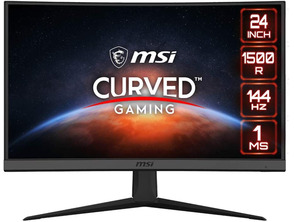 Monitor di gioco MSI Optimx G24C6 Curvo 1500R 23.6 "Nero