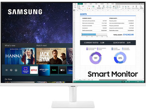 Acquista Monitor LED 32 '' ' Samsung Smart M5 Blanco Monitor LED 32 '' ' Samsung Smart M5 Blanco