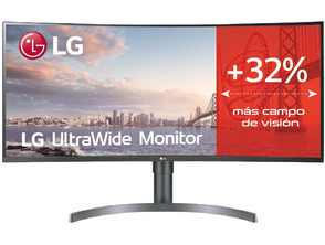Acquista Monitor Multimedia Ultrawide Curvo LG 35WN65C-B 35 ' " Monitor Multimedia Ultrawide Curvo LG 35WN65C-B 35 ' "