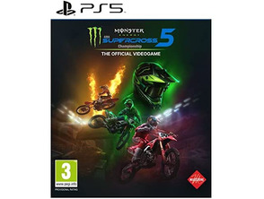 Monster Energy Supercross 5: l'Oficial Videogame PS5