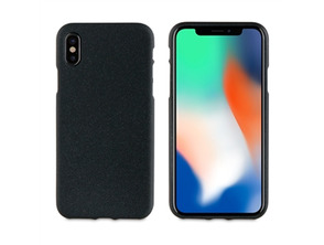 Caso in Pietra iPhone XS/X-Nero Muvit