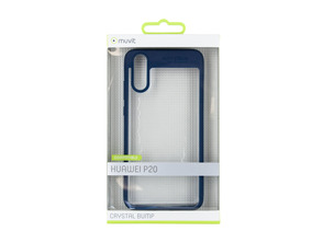 Muvit Crystal Case Bump Huawei P20 Blue